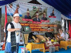 Wali Kota Pematangsiantar Wesly Silalahi Syukuran bersama PMS, Diawali Maranggir