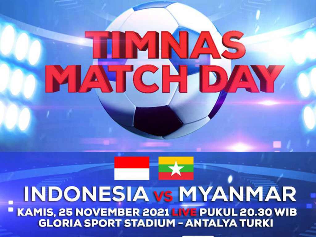 Indosiar Siarkan Langsung Dua Laga Timnas Matchday