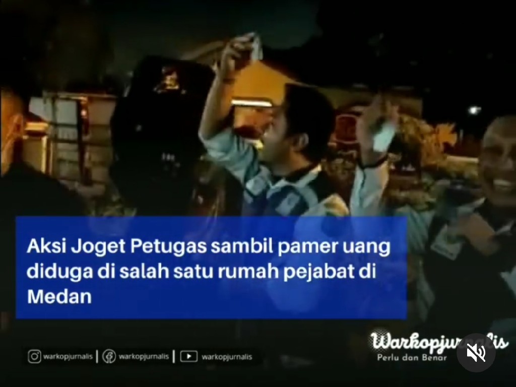 Heboh Anggota Bobby Nasution Diduga Joget Berkerumun Sambil Pamer Uang