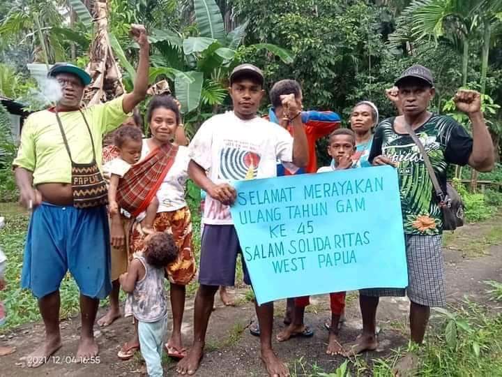 Ucapkan Selamat Milad GAM ke-45, Warga Papua Barat: Salam Solidaritas