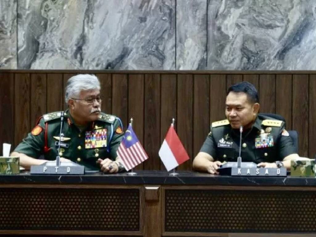 Jenderal Dudung Berharap Perluas Kerja Sama Indonesia-Malaysia di Perbatasan