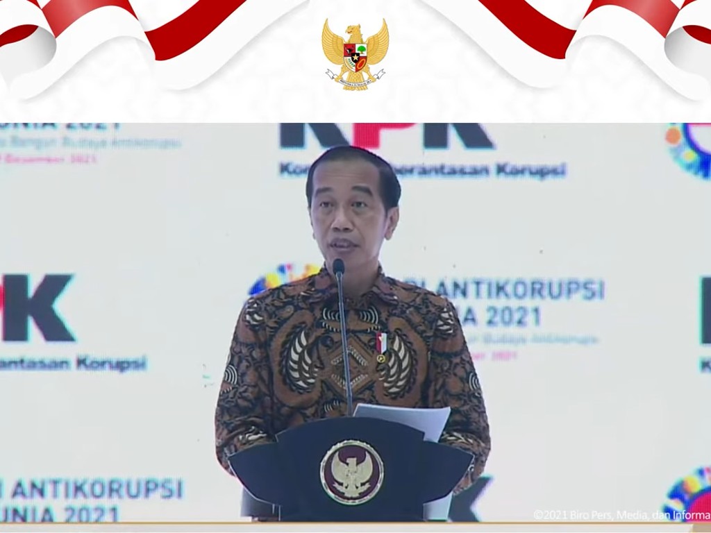Hari Antikorupsi Sedunia, Jokowi: Jumlah Kasus di Indonesia Luar Biasa