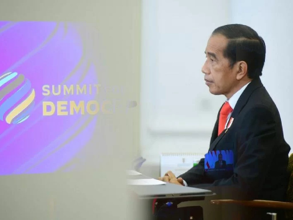 Presiden Jokowi Tegaskan Komitmen RI Majukan Demokrasi dan HAM