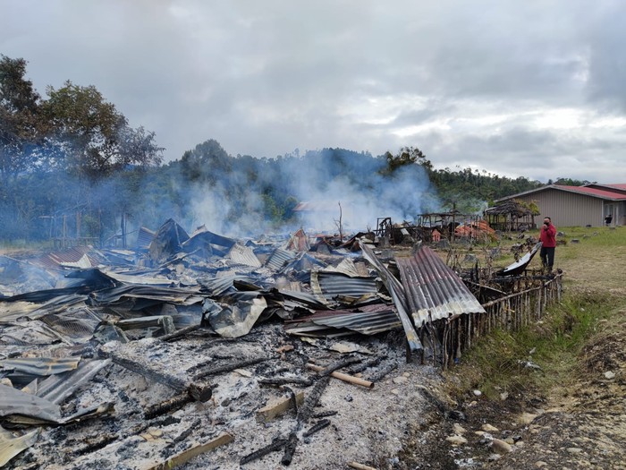 Dalam Tiga Bulan Terakhir, 3 Sekolah di Pegunungan Bintang Dibakar KKB