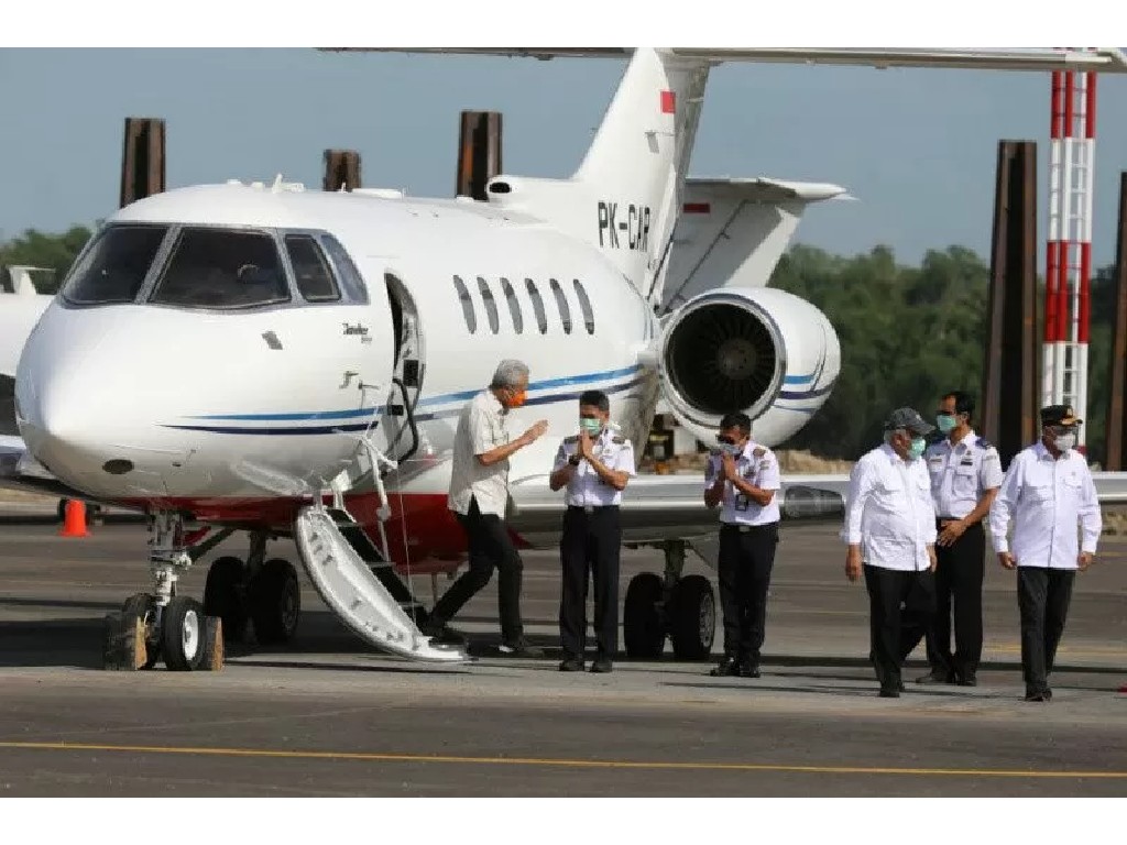 Puji Jokowi, Ganjar: Peresmian Bandara Ngloram Impian yang Terwujud