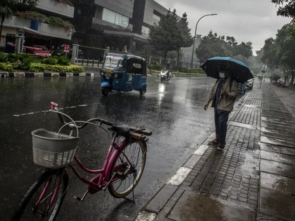 BMKG Prakirakan Sebagian Wilayah Jakarta Diguyur Hujan