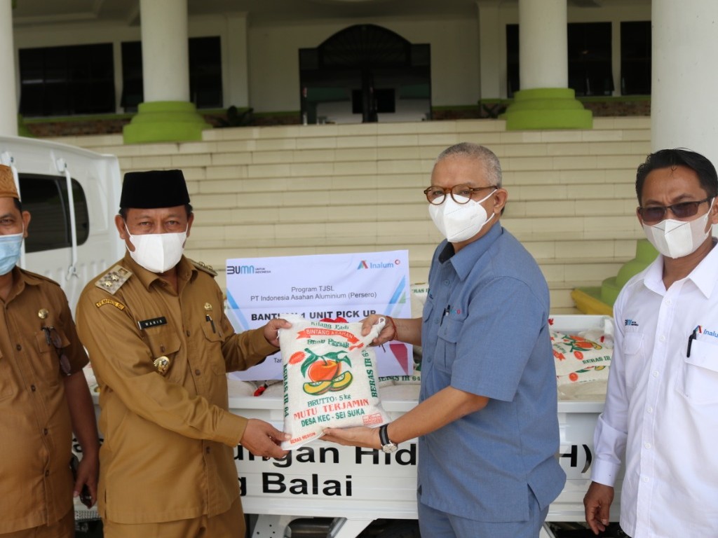PT Inalum Salurkan Bantuan TJSL ke Pemko Tanjung Balai 