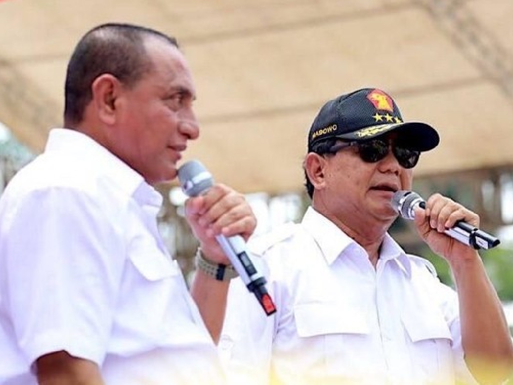 Edy Rahmayadi Merapat, Strategi Gerindra Menangkan Prabowo pada Pilpres 2024 di Sumut?