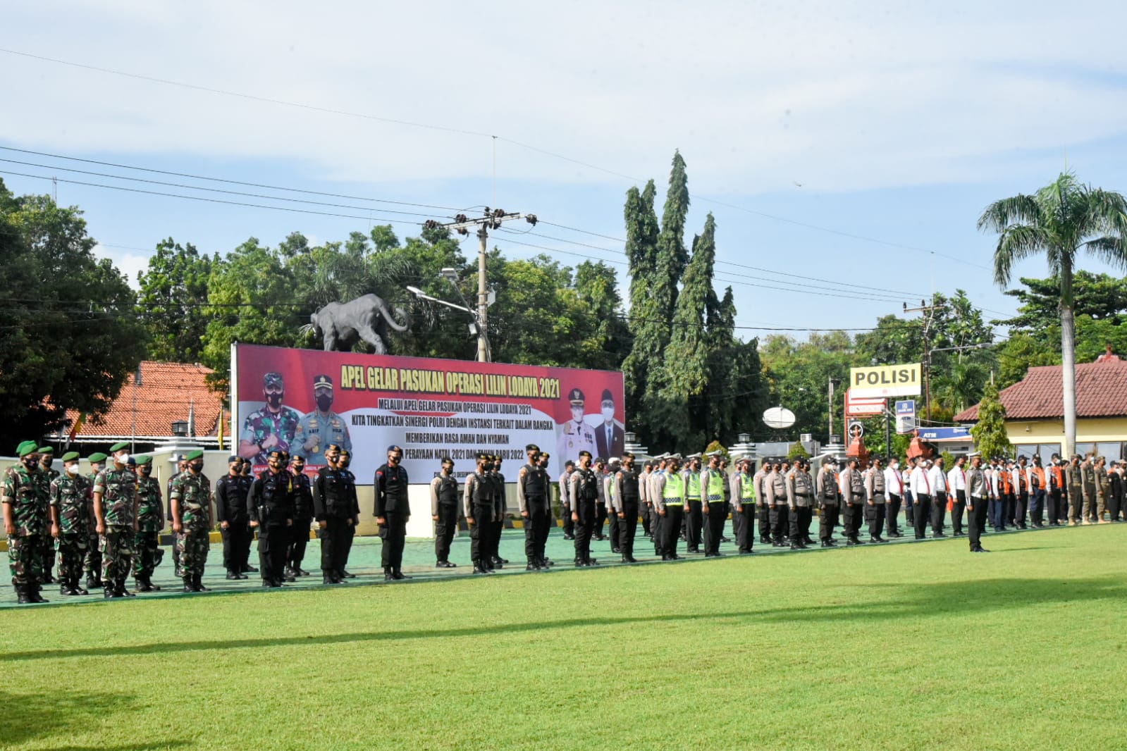 Polresta Cirebon Kerahkan Ribuan Personel, Siap Amankan Natal dan Tahun Baru 2022