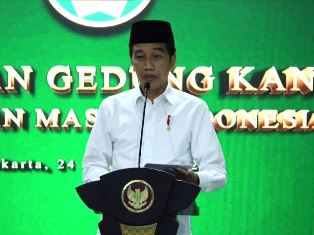 Presiden Jokowi Resmikan Gedung Kantor Dewan Masjid Indonesia