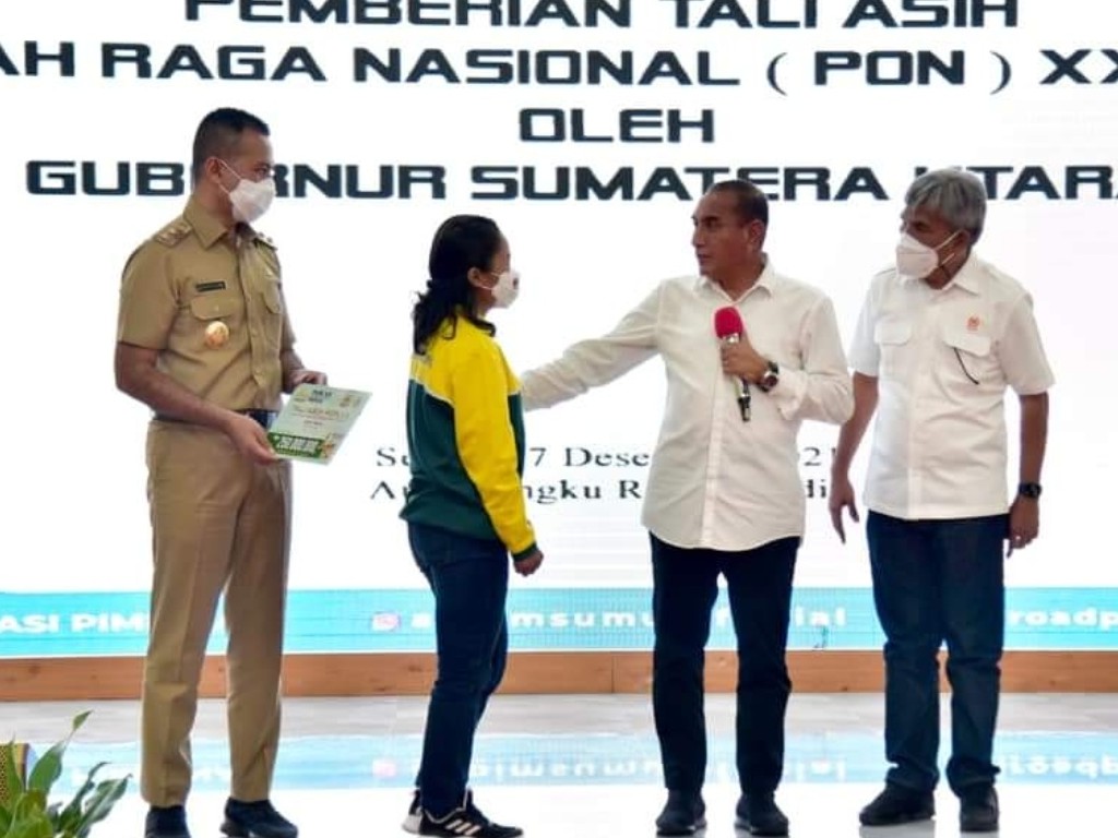 Pemprov Sumut Cairkan Rp 11 M untuk Bonus Atlet PON XX Papua
