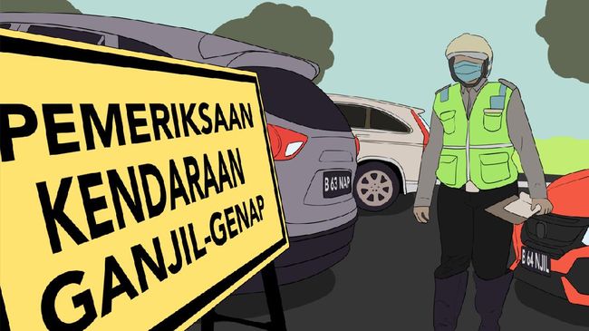Ingat, Hari Ini yang Boleh Masuk Makassar Hanya Kendaraan Plat Ganjil