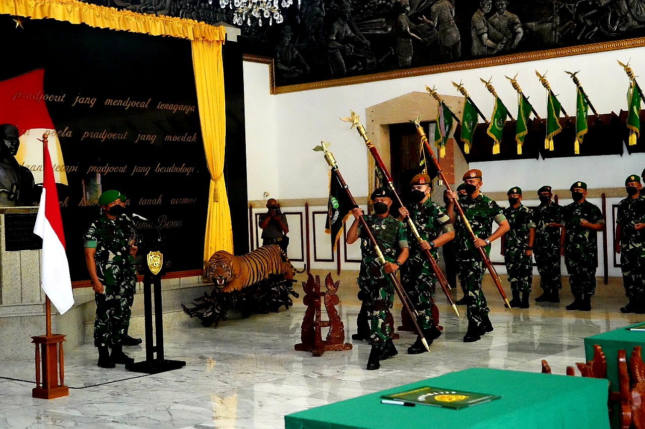 Brigjen TNI Kuat Budiman Resmi Jabat Kapok Sahli Kodam III/Siliwangi