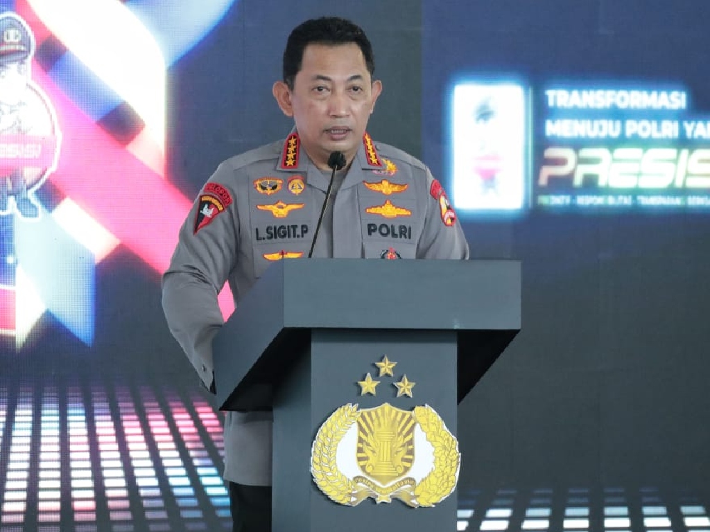 Tindaklanjuti Arahan Jokowi, Kapolri Luncurkan Aplikasi Monitoring Karantina Presisi