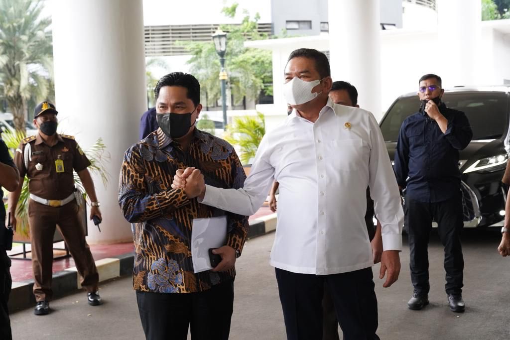 Erick Thohir Laporkan Kasus Garuda Indonesia ke Kejaksaan Agung