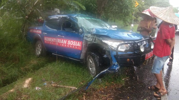 Mobil Dinsos Sinjai Kecelakaan, Kepala Seksi Jaminan Sosial Tewas
