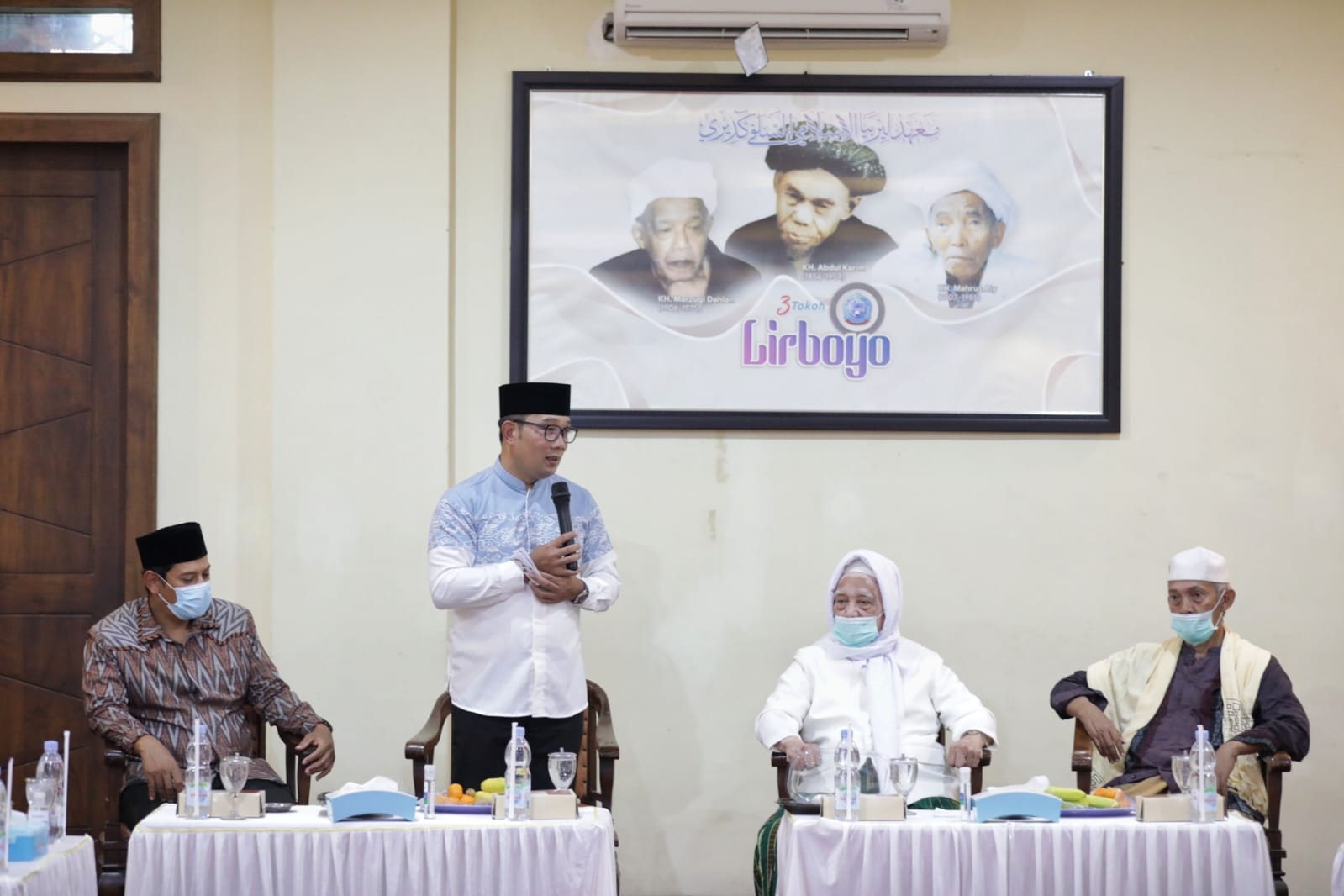 Wejangan Ridwan Kamil untuk Santri Jabar di Pesantren Lirboyo