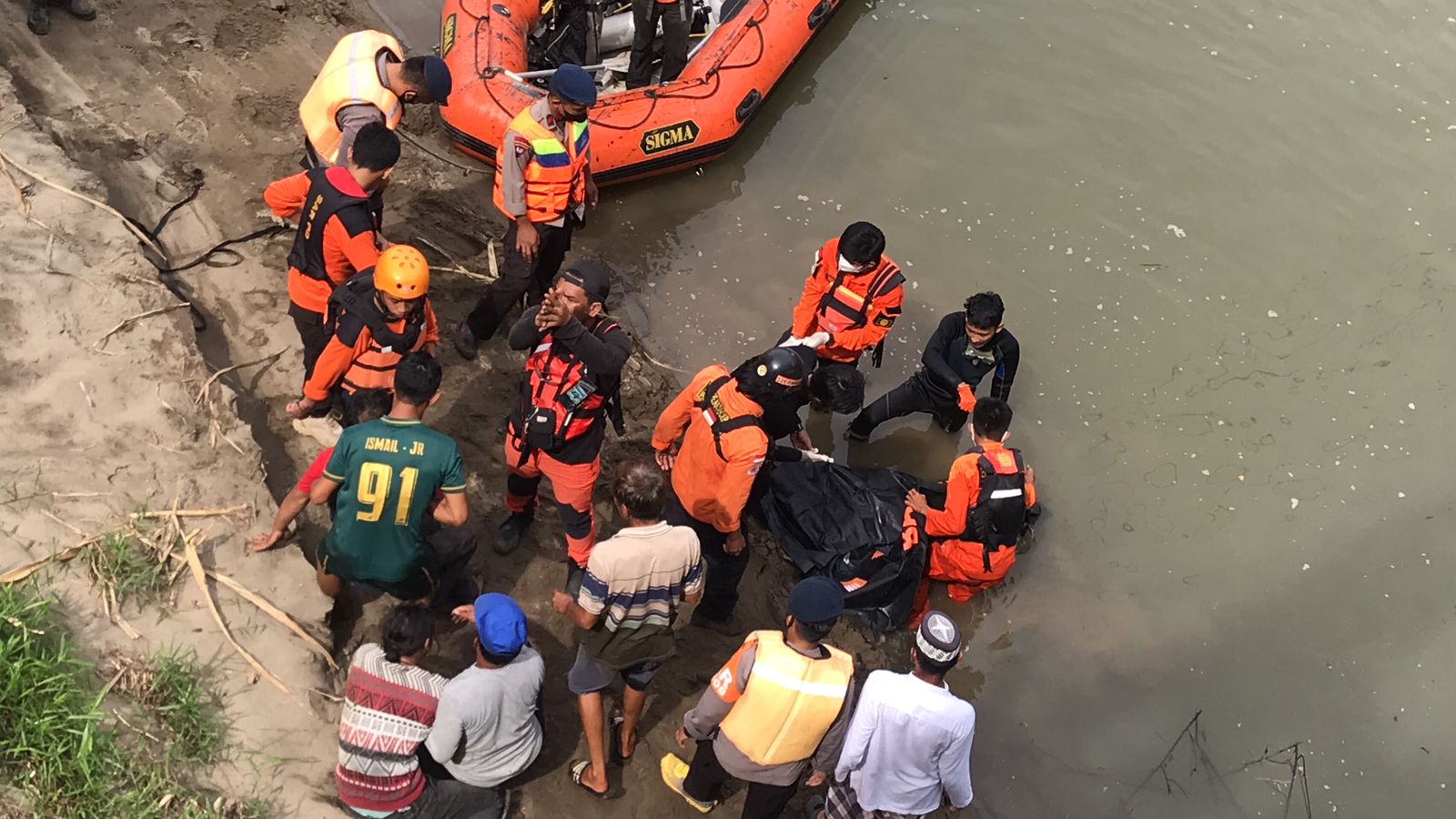 Pemuda Makassar yang Tenggelam di Pinrang Ditemukan Meninggal