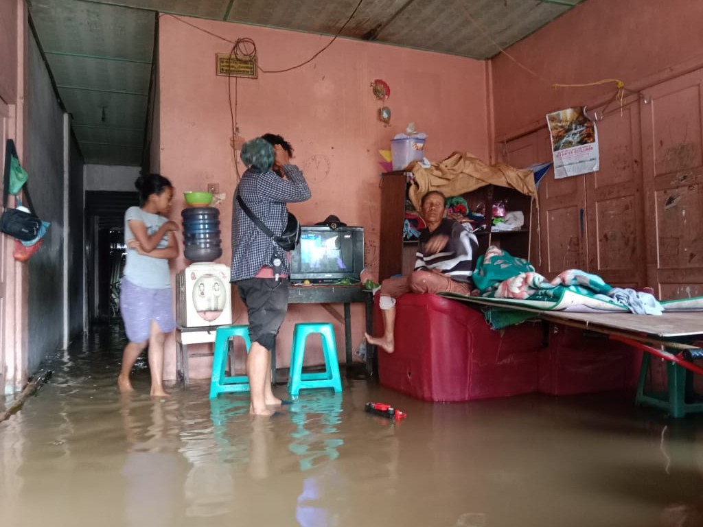 Enam Rumah Warga di Toba Dilanda Banjir