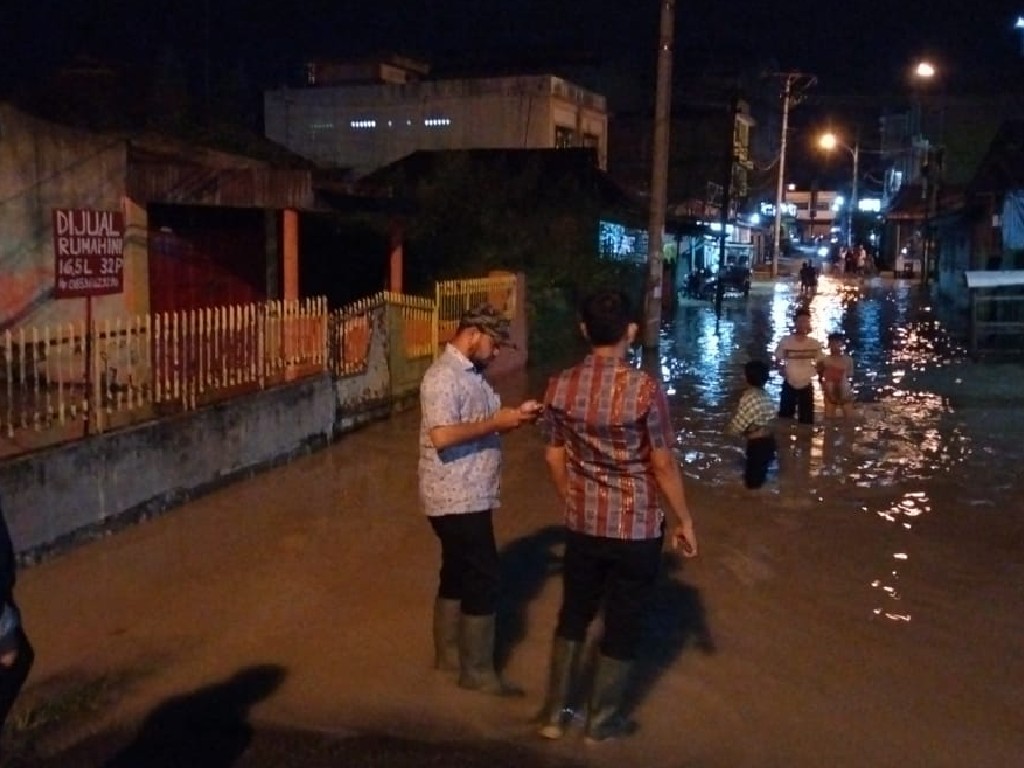 Banjir Genangi Kota Tebing Tinggi Sumut, Ribuan Warga Terdampak