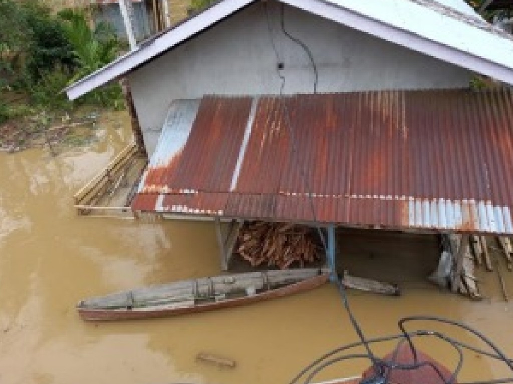 Banjir Genangi 8 Desa di Kapuas Hulu Kalimantan Barat