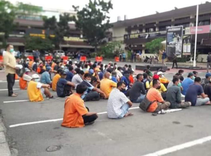 Dukung Bobby Nasution, Kapolrestabes Medan Amankan 155 Tukang Parkir