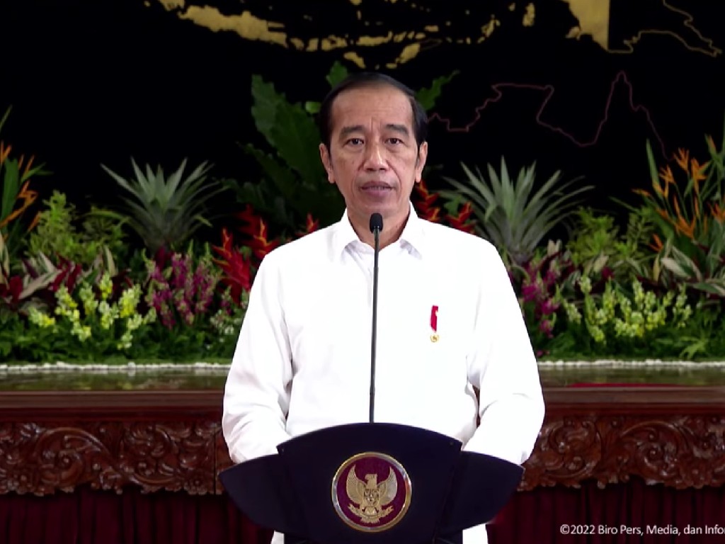 Presiden Jokowi Tiba di JIExpo Hadiri Indo Defence 2022