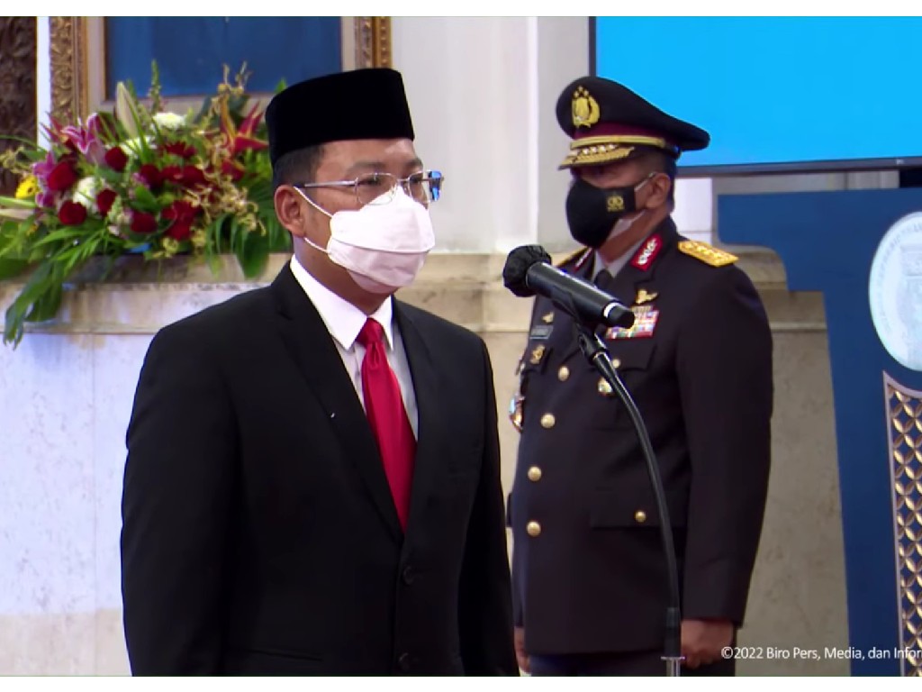 Presiden Jokowi Lantik Arief Prasetyo Adi Jadi Kepala Badan Pangan Nasional