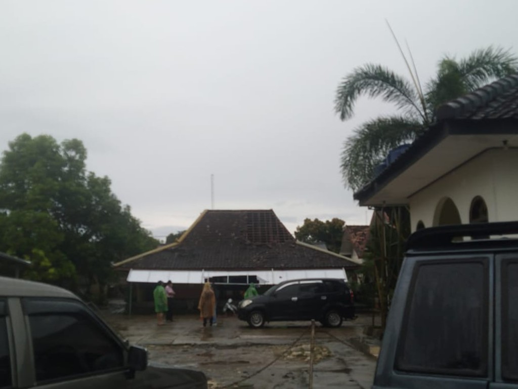 Sebanyak 510 Rumah di Gunung Kidul Rusak Akibat Angin Kencang
