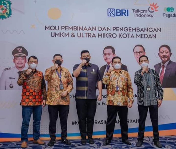 Komitmen Tiga BUMN Ini Bangkitkan UMKM di Medan