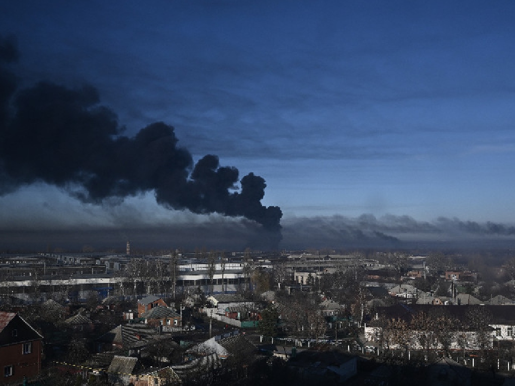 Perang Dimulai! Serangan Invasi Skala Penuh Rusia ke Ukraina Tewaskan 8 Orang