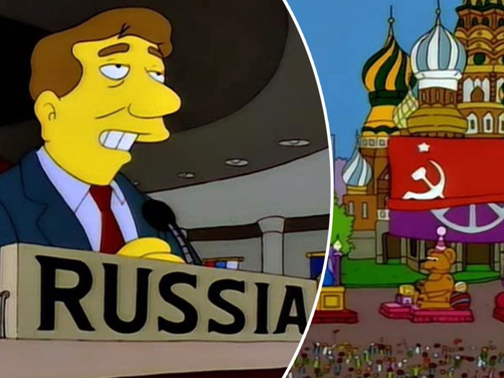 Ramalan Terbukti, Serial The Simpsons Pernah Prediksi Perang Rusia Vs Ukraina