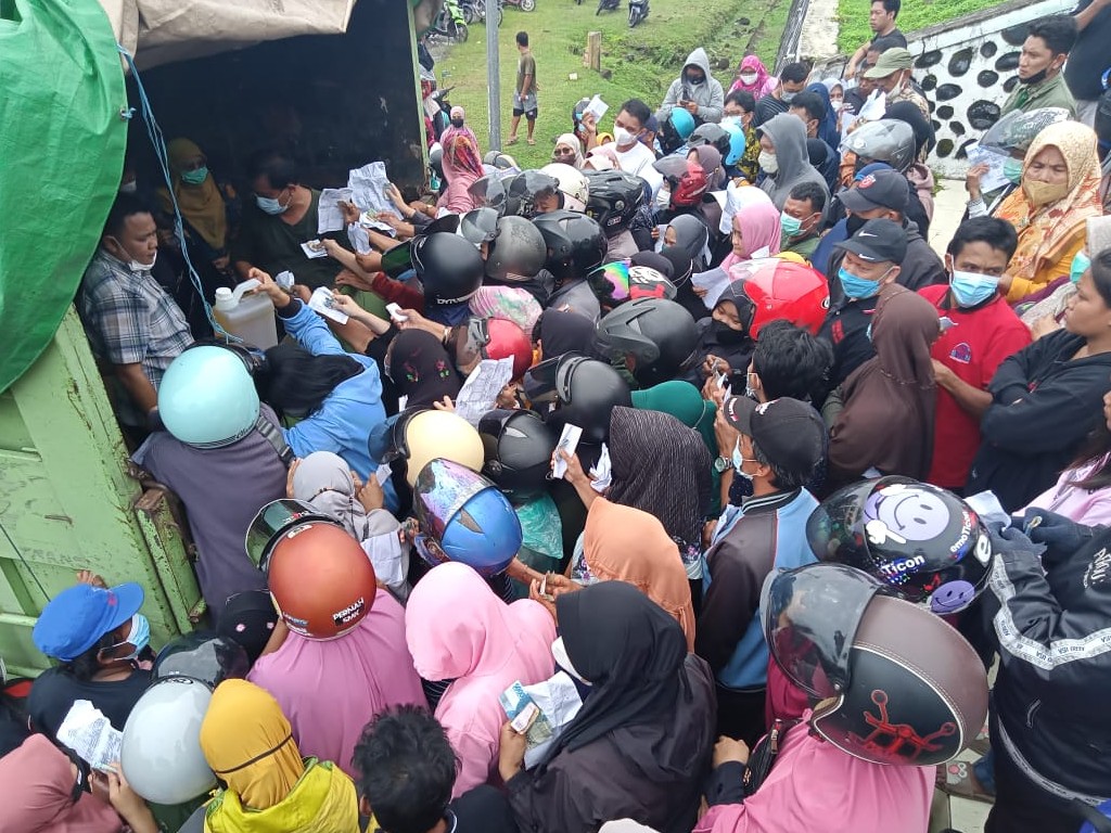Minyak Goreng Langka, Ini Pesan Warga Mamuju ke Presiden Jokowi