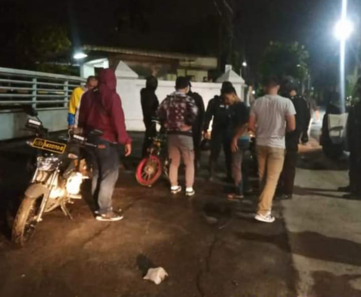 Balap Liar dan Tawuran, Puluhan Remaja di Medan Diamankan