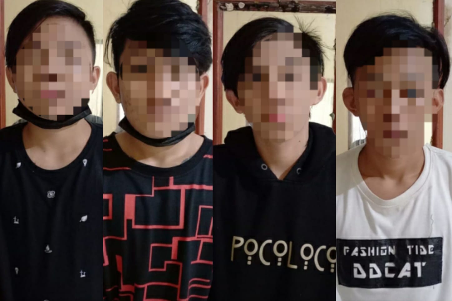 Empat Pemuda Pelaku Penganiayaan Diamankan Tim Opsnal Polresta Manado