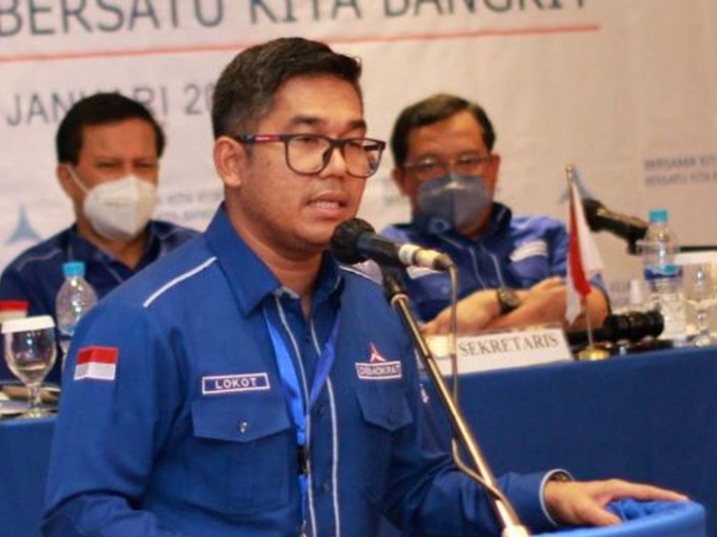 Lokot Nasution Pimpin Partai Demokrat Sumut 2022-2027