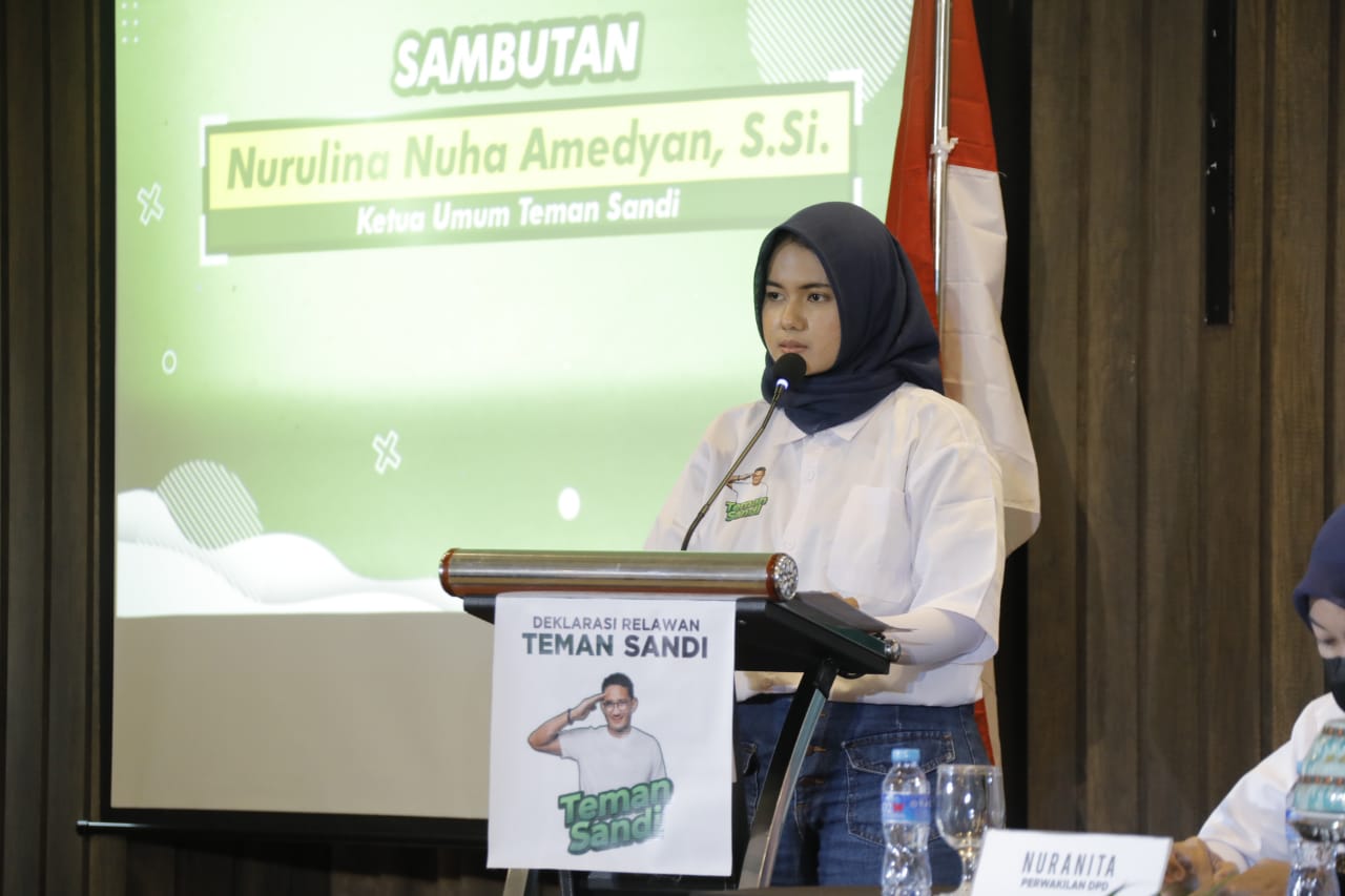 Teman Sandi di Makassar Deklarasi Dukung Sandiaga Uno Capres di Pilpres 2024
