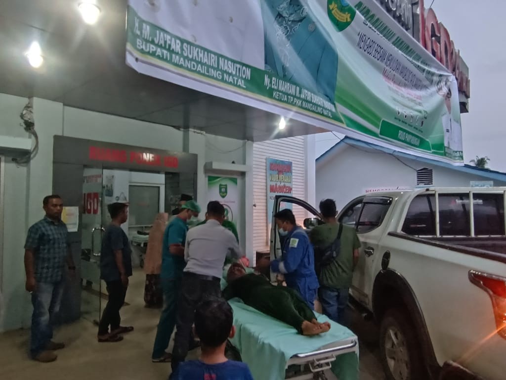 Gas PT SMGP Bocor Lagi, Puluhan Warga Madina Dilarikan ke Rumah Sakit