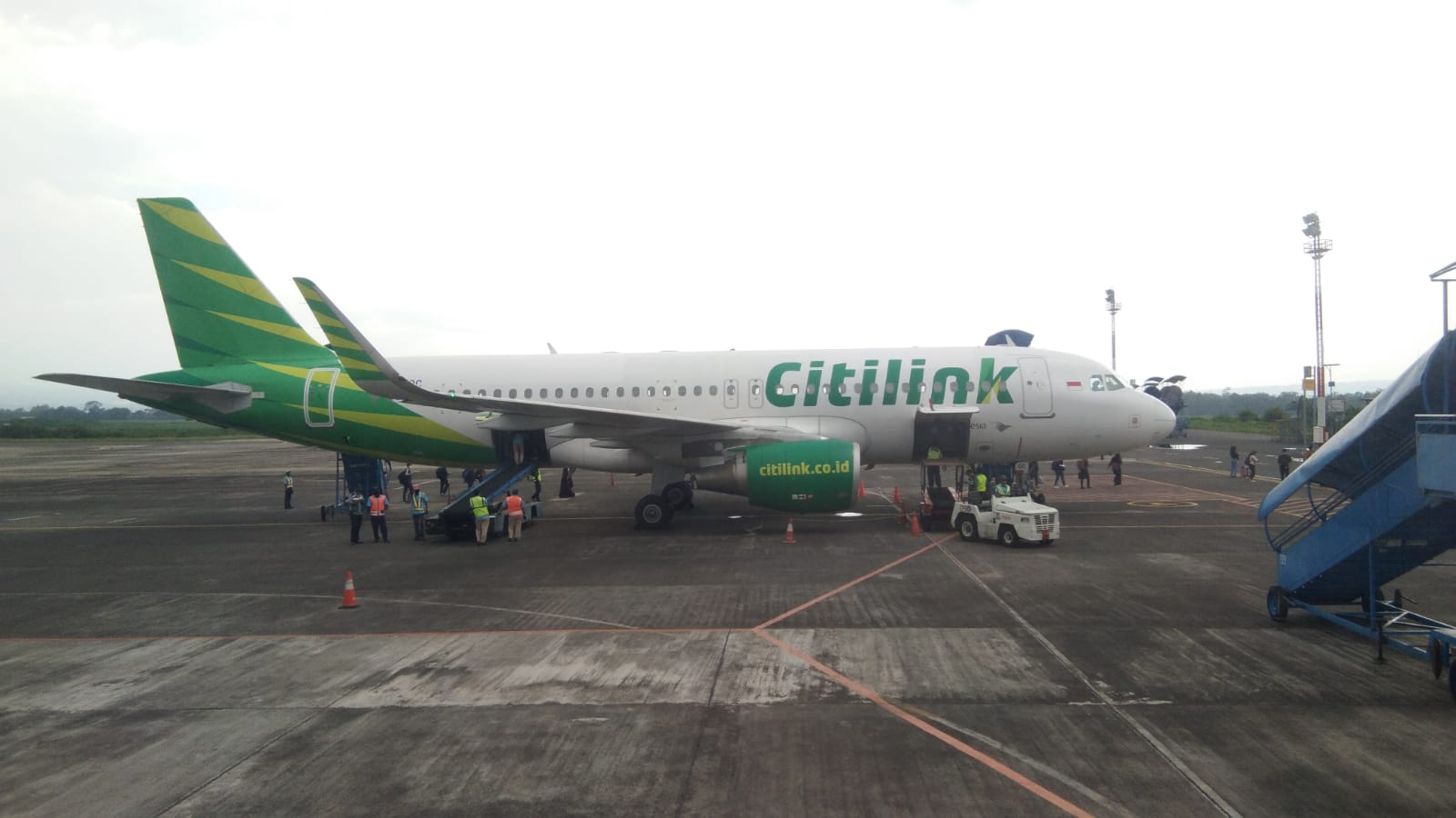 Mesin Rusak, Citilink Mendarat Darurat di Bandara Ahmad Yani Semarang