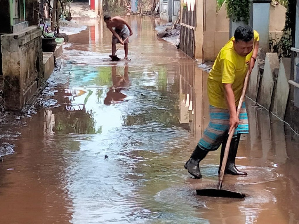 Banjir Pasuruan Berdampak pada 3.325 KK, Berangsur Surut