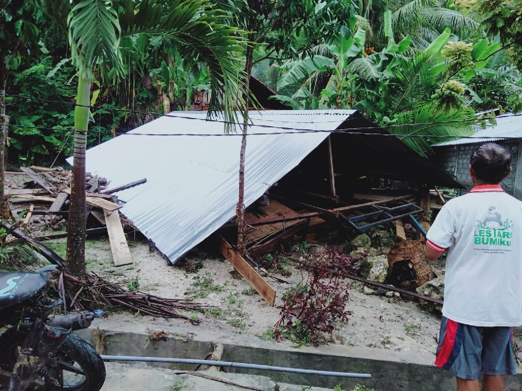 Banjir Bandang di Banggai Sulawesi Tengah, 8 Rumah Rusak
