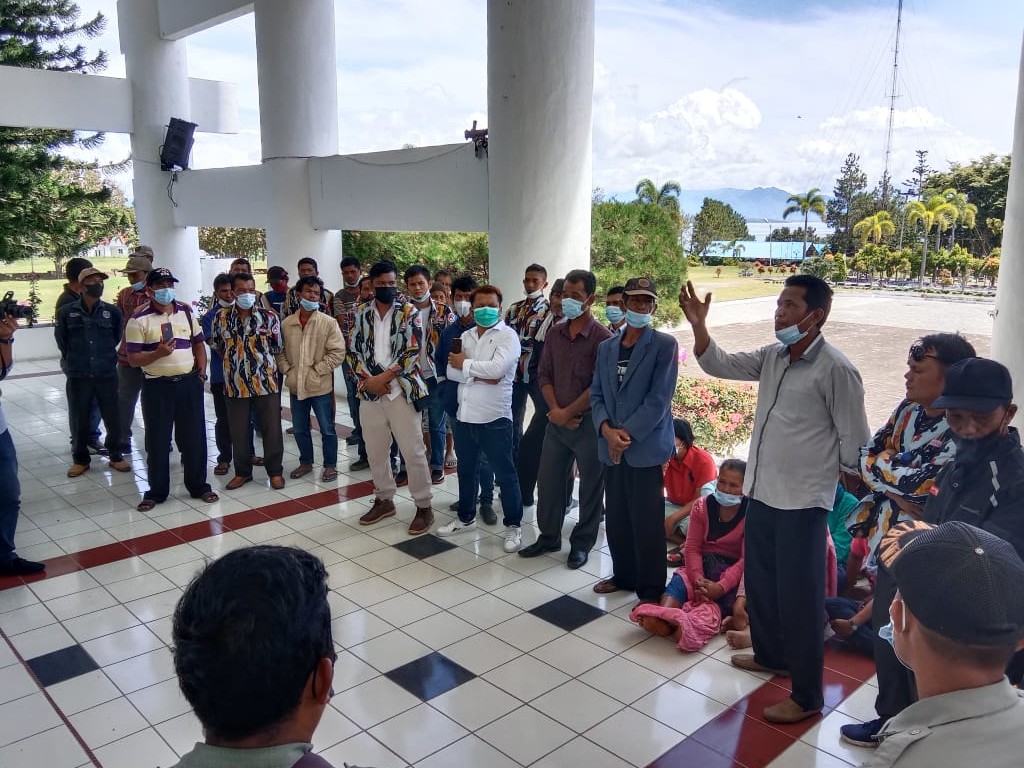 Tambang Diduga Milik Eks Anggota DPRD Toba Rusak Sawah dan Air Minum Warga