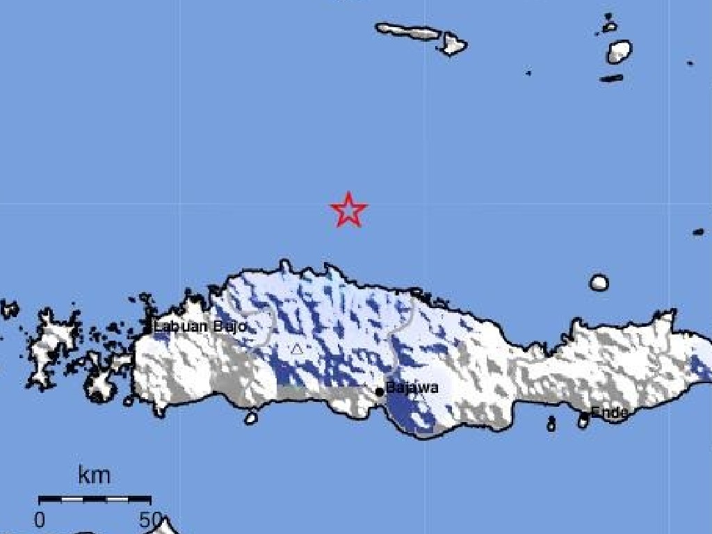 Gempa M4,7 Goyang Manggarai Nusa Tenggara Timur