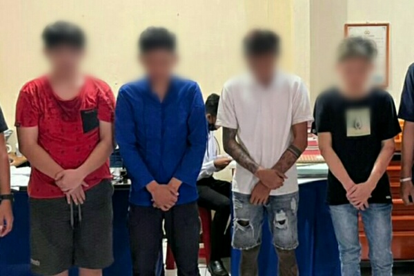 Polisi Bekuk Empat Pelaku Pengeroyokan di Sebuah THM di Manado