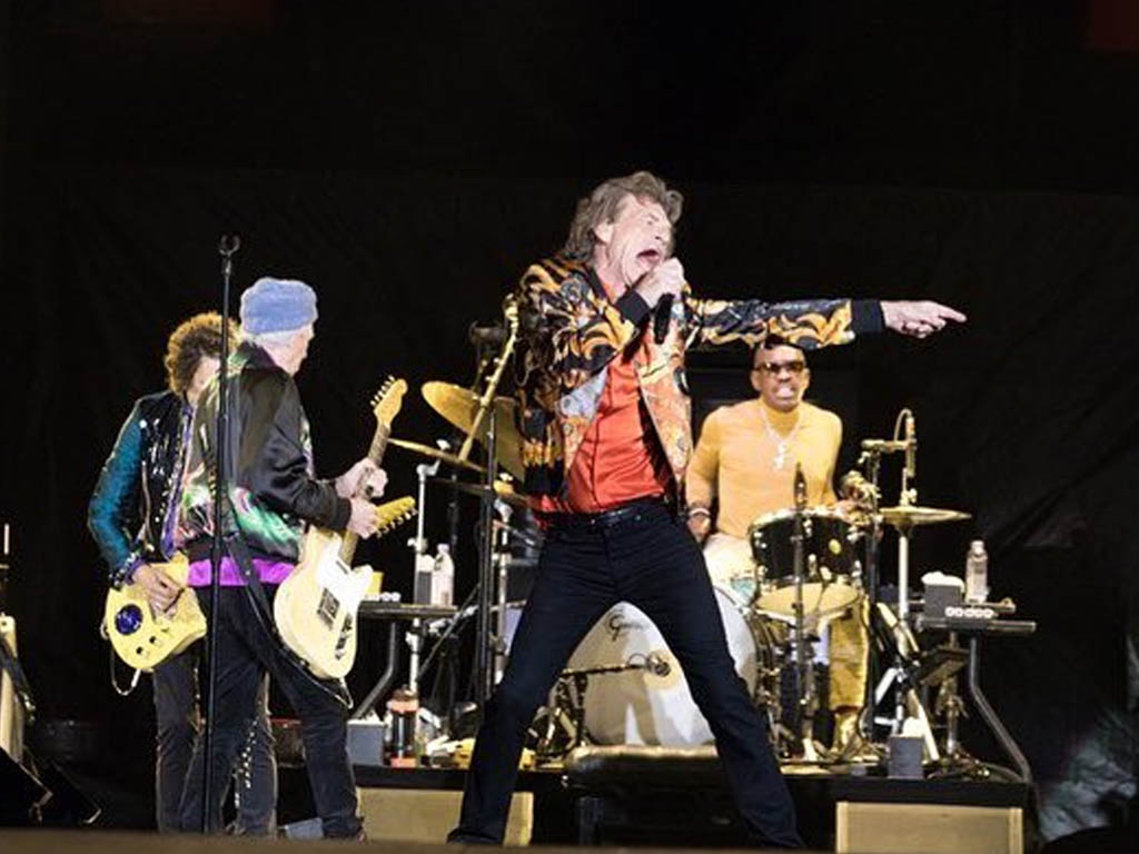 Ada Charlie Watts dan Bendera Ukraina dalam Konser The Rolling Stones di Spanyol