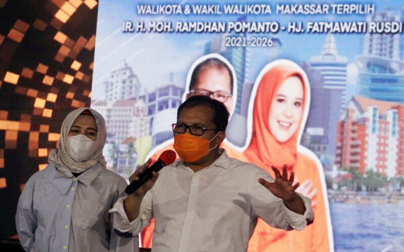 Tingkat Kepuasan Warga Makassar Terhadap Kinerja Danny-Fatma Mencapai 82 Persen