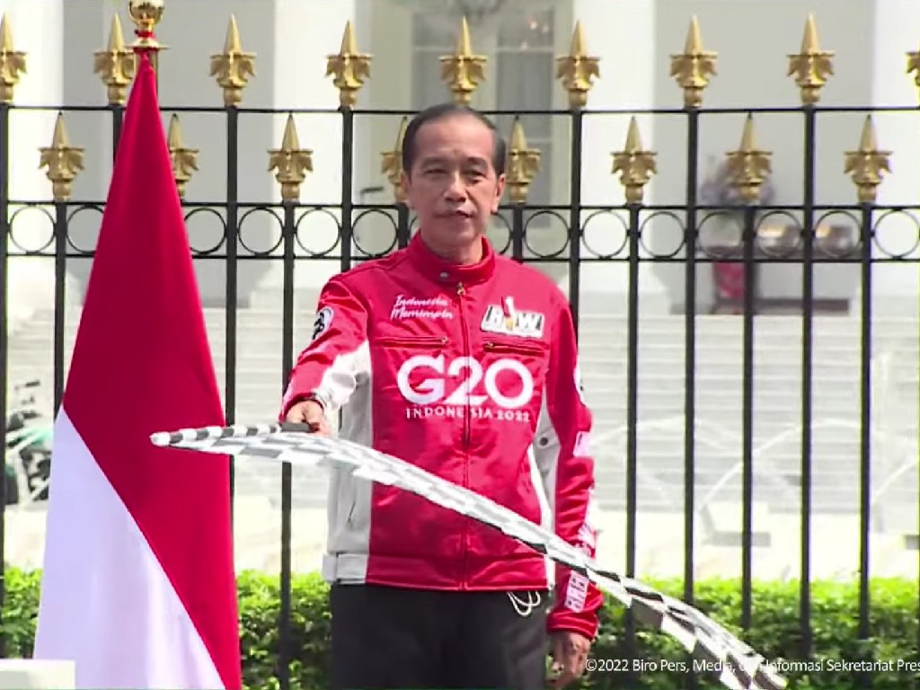 Jokowi Bersyukur 60.000 Tiket MotoGP Mandalika Ludes Terjual