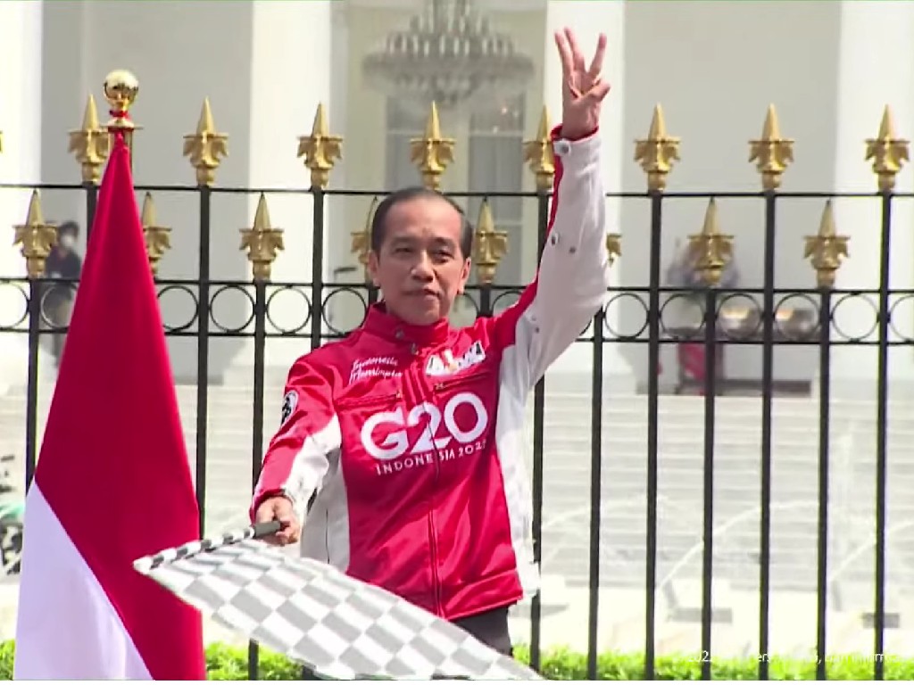 Jokowi Harapkan MotoGP Mandalika Picu Prestasi Pembalap Nasional