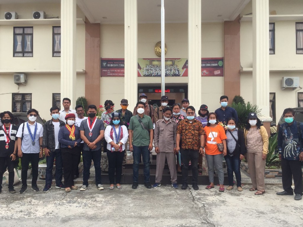 Korban Penganiayaan Humas PT TPL Gugat Polres dan Kejaksaan di Simalungun
