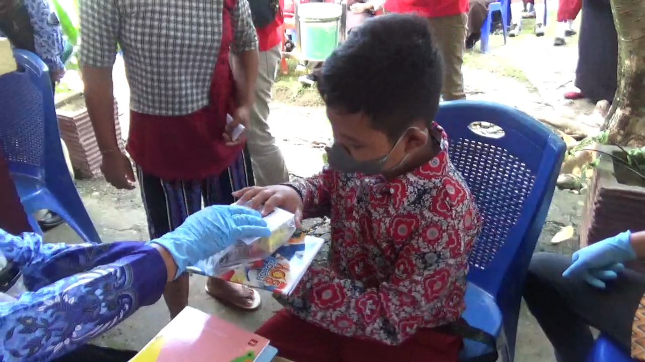 Puluhan Ribu Siswa Usia 6-11 Tahun di Aceh Barat Sudah Disuntik Vaksin Dosis Lengkap